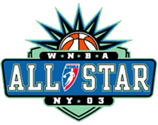WNBA All-Star Game 2003 Primary Logo iron on transfers for T-shirts